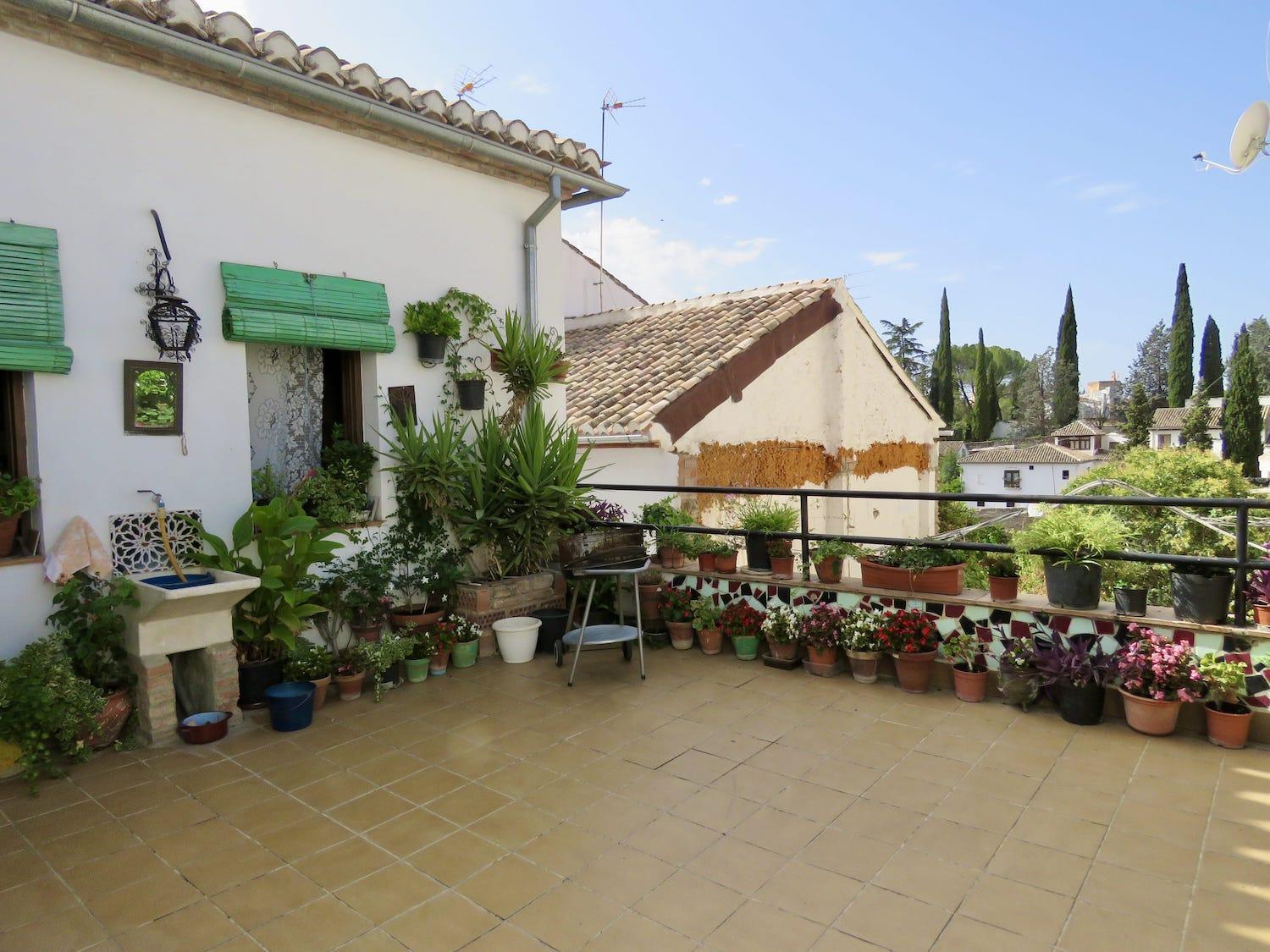 Town House with Patio, Albayzin